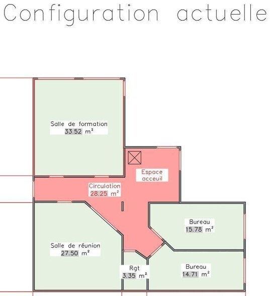 Bureau dans Cergy à vendre - Plan d’étage – Image 2 sur 11