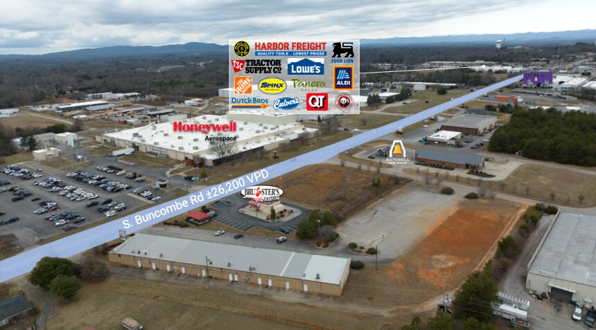 417 S Buncombe Rd, Greer, SC à louer - Photo de l’immeuble – Image 2 sur 9