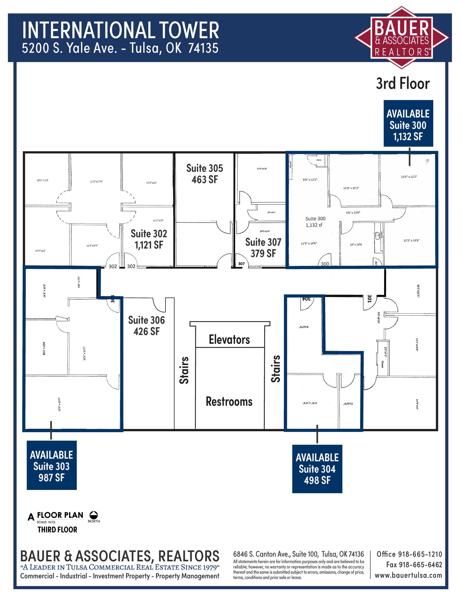 5200 S Yale Ave, Tulsa, OK à louer Plan de site– Image 1 sur 1