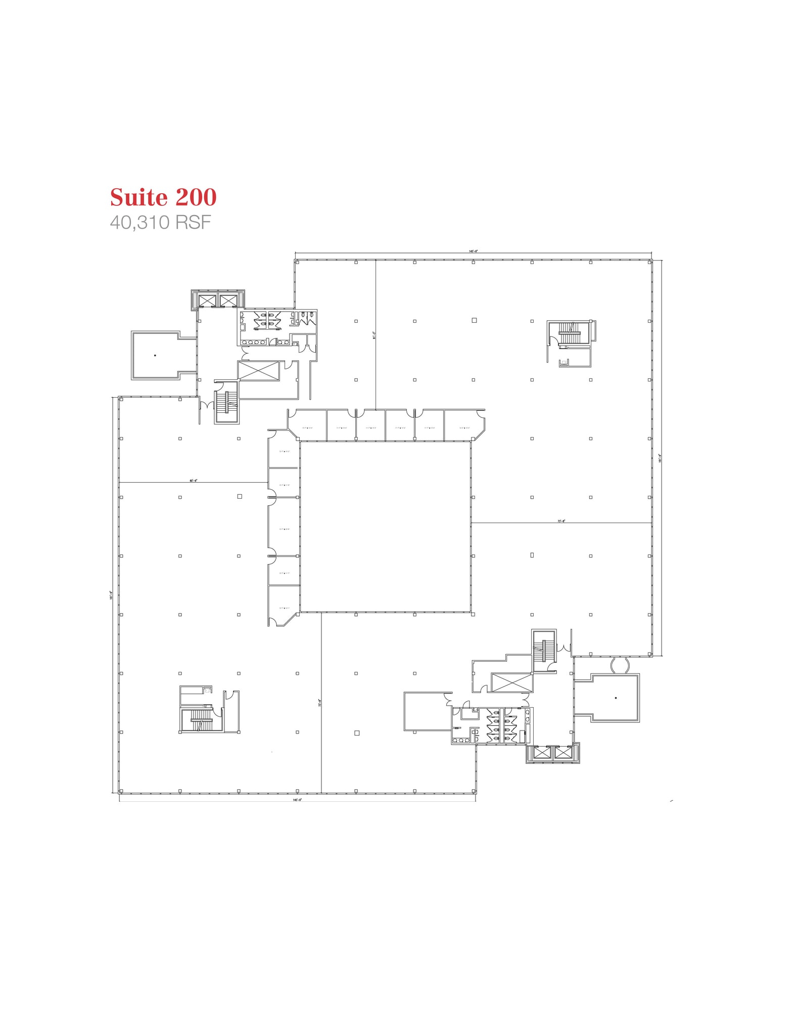 25200 Telegraph Rd, Southfield, MI à vendre Plan d’étage– Image 1 sur 1