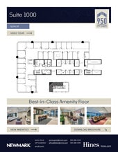 950 17th St, Denver, CO à louer Plan d’étage– Image 1 sur 1