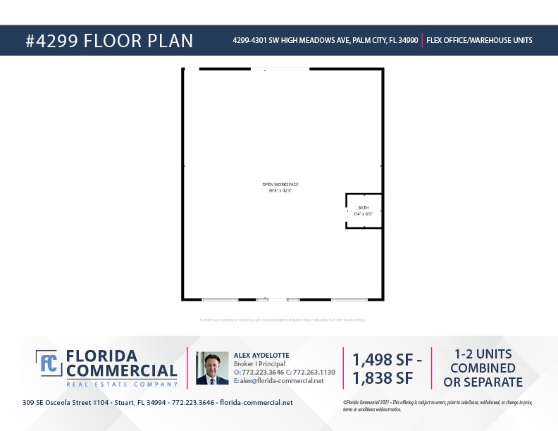 4287-4303 SW High Meadows Ave, Palm City, FL 34990 - Lot 4299 - - Plan d’étage - Image 1 of 6