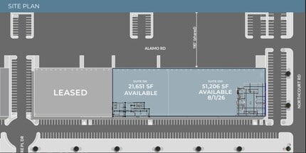 7865 Northcourt Rd, Houston, TX à louer Plan de site– Image 1 sur 1