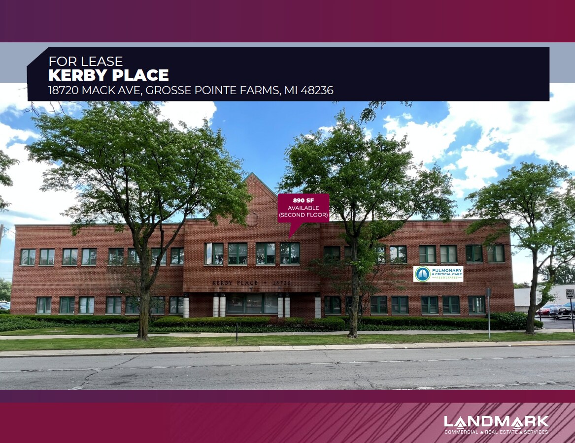 18720 Mack Ave, Grosse Pointe Farms, MI à louer Photo de l’immeuble– Image 1 sur 2