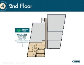 2870 S Maryland Pky, Las Vegas, NV à louer Plan d’étage– Image 1 sur 1