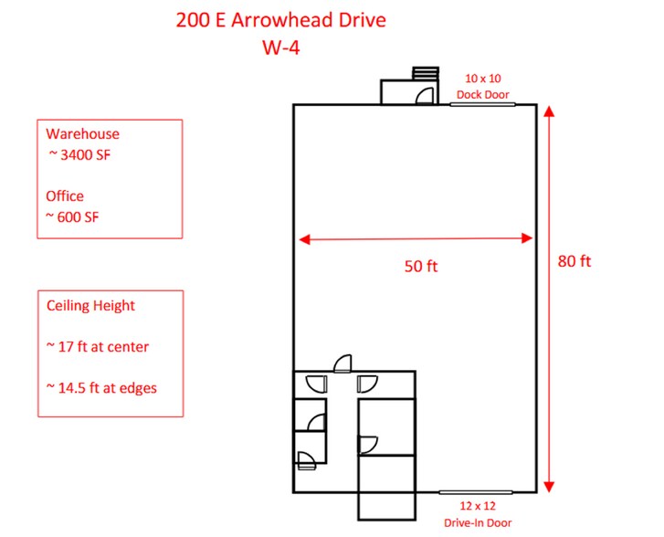 200 E Arrowhead Dr, Charlotte, NC à louer - Photo de l’immeuble – Image 3 sur 3