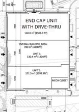 131-135 Sandwich St S, Amherstburg, ON à louer Plan d’étage– Image 1 sur 2
