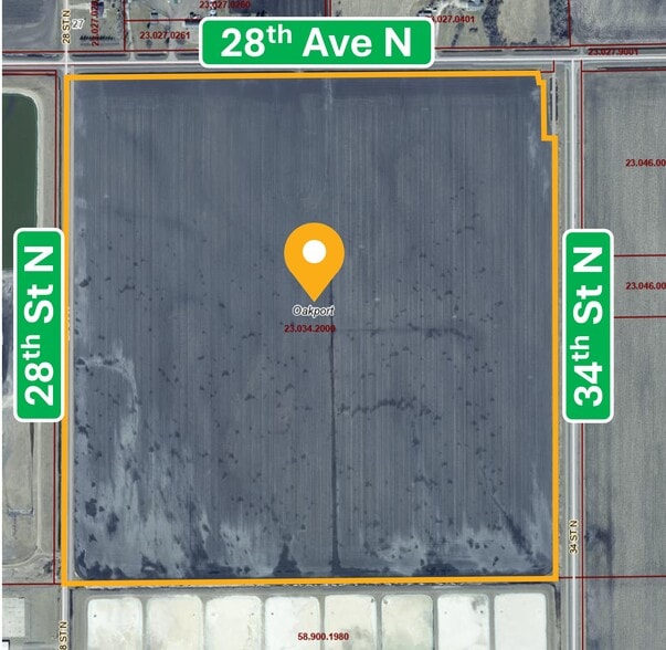 Rural Oakport Township, Moorhead, MN à vendre - Photo principale – Image 1 sur 1