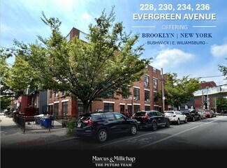 Plus de détails pour 228, 230, 234, 236 Evergreen Avenue – Logement à vendre, Brooklyn, NY