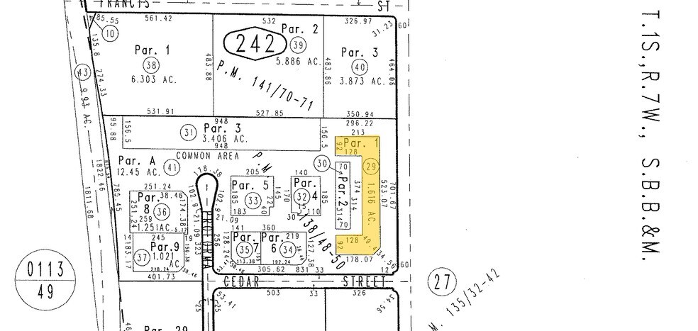 1910 S Archibald Ave, Ontario, CA à louer - Plan cadastral – Image 2 sur 2