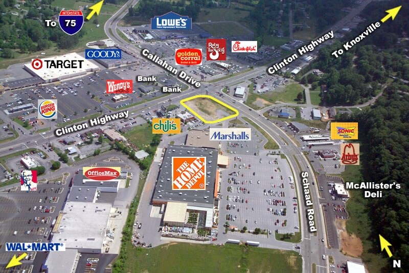 2745 Schaad Rd, Knoxville, TN à louer - Aérien – Image 2 sur 12