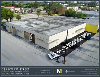 Plus de détails pour 729-731 NW 1st St, Fort Lauderdale, FL - Industriel/Logistique à louer