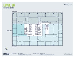1221 McKinney St, Houston, TX à louer Plan d’étage– Image 1 sur 1