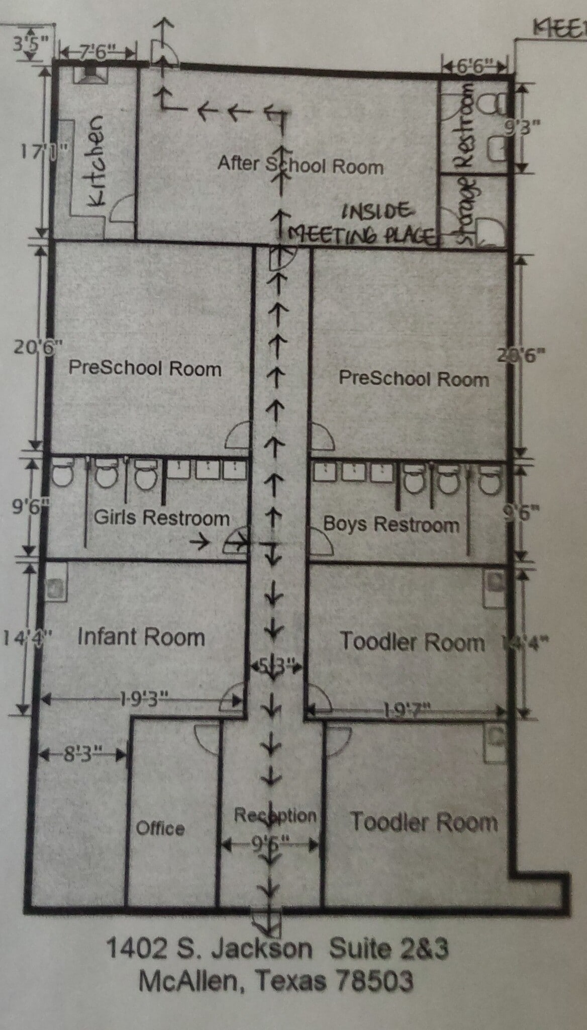 1402 S Jackson Rd, McAllen, TX à louer Photo intérieure– Image 1 sur 1