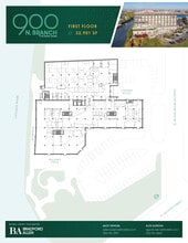 900 N Branch St, Chicago, IL à louer Plan d’étage– Image 2 sur 5