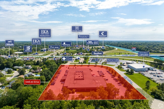 Plus de détails pour 5445 Ali Dr, Grand Blanc, MI - Bureau à vendre