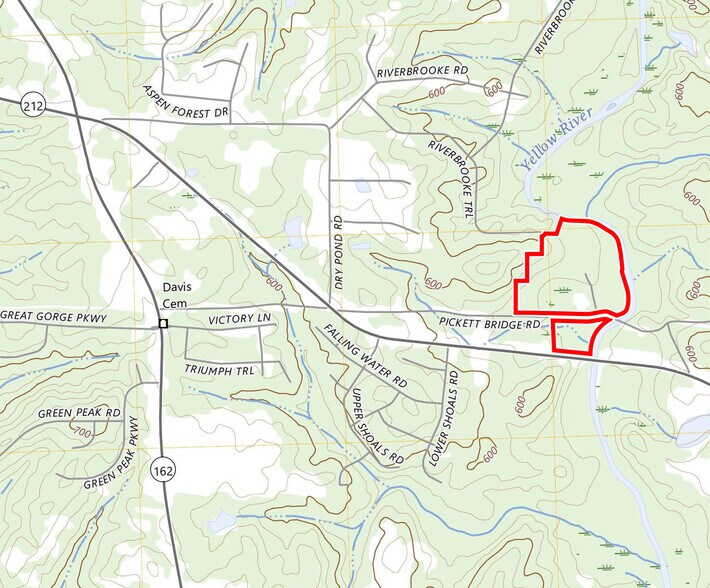 Multi-Lot Land off Highway 212 portefeuille de 6 biens à vendre sur LoopNet.fr - Aérien – Image 3 sur 8