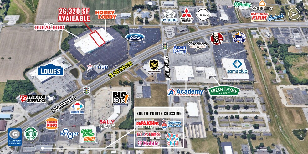 4651 S US Highway 41, Terre Haute, IN à louer - Aérien – Image 2 sur 3