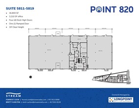 5721 E Rosedale St, Fort Worth, TX à louer Plan d’étage– Image 1 sur 1