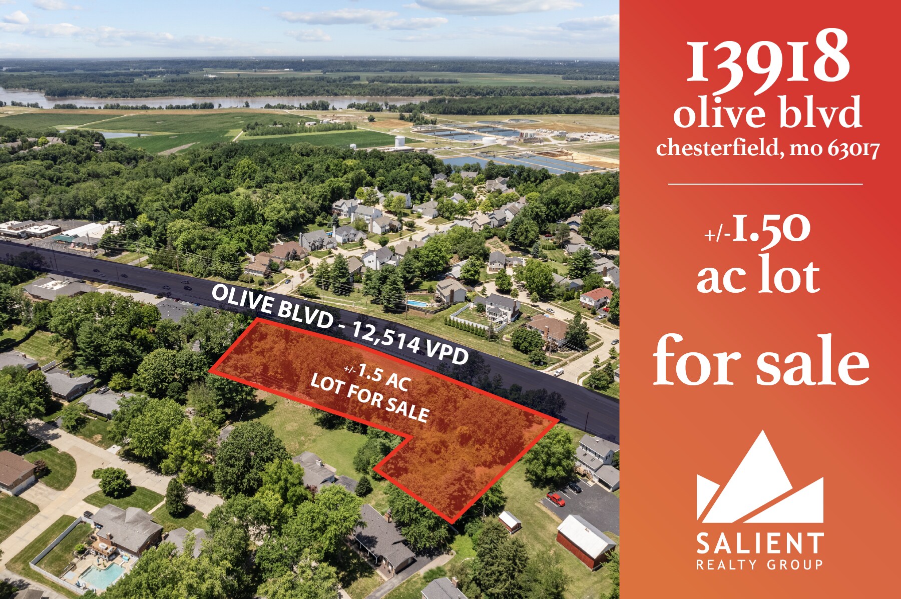 13918-13980 Olive Blvd, Chesterfield, MO à vendre Photo de l’immeuble– Image 1 sur 11
