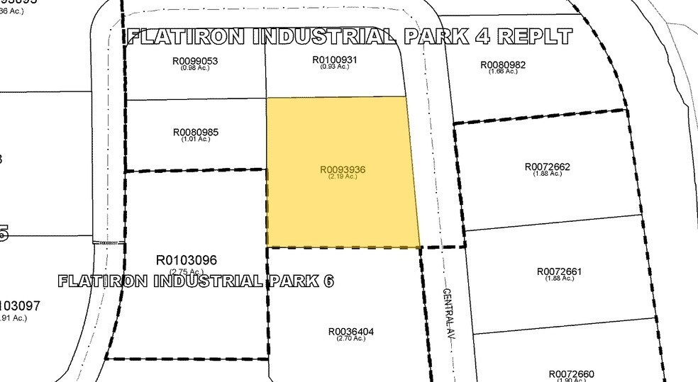 2545 Central Ave, Boulder, CO à louer - Plan cadastral – Image 2 sur 5