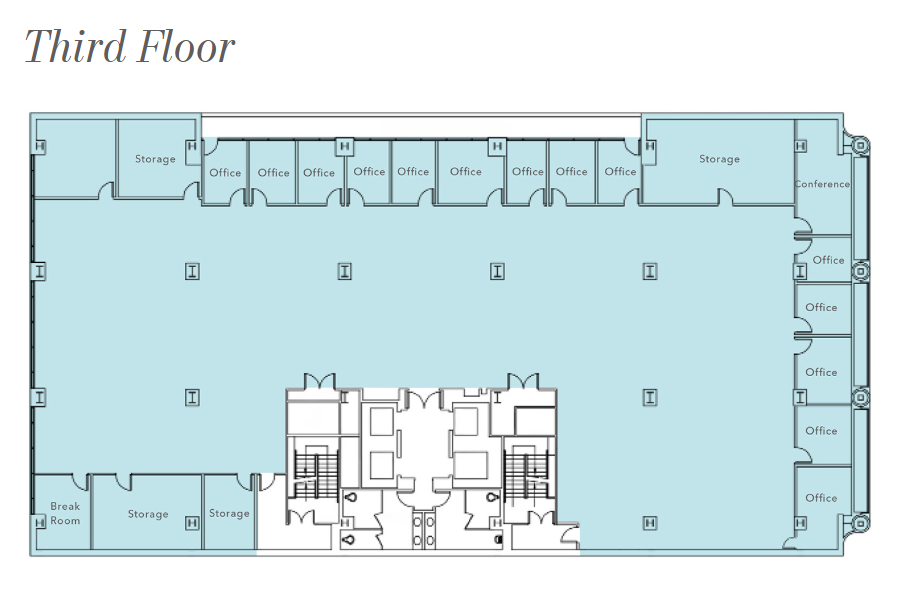 1155 Market St, San Francisco, CA à louer Plan d’étage– Image 1 sur 1