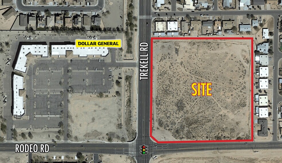 NE Rodeo & Trekell Rd, Casa Grande, AZ à vendre - Photo de l’immeuble – Image 1 sur 2