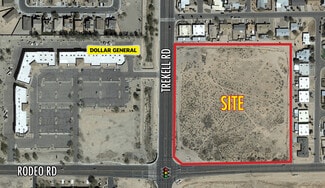 Plus de détails pour NE Rodeo & Trekell Rd, Casa Grande, AZ - Terrain à vendre