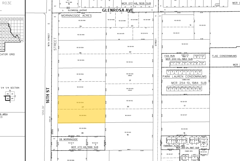 4201 N 16th St, Phoenix, AZ à louer - Plan cadastral – Image 2 sur 6