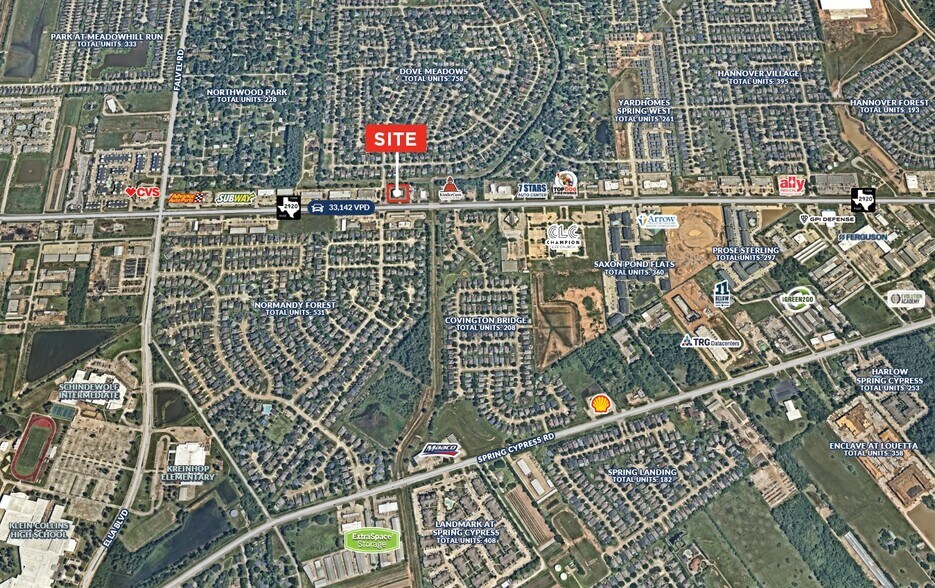 3400 FM 2920 Rd, Spring, TX à vendre - Aérien – Image 2 sur 2