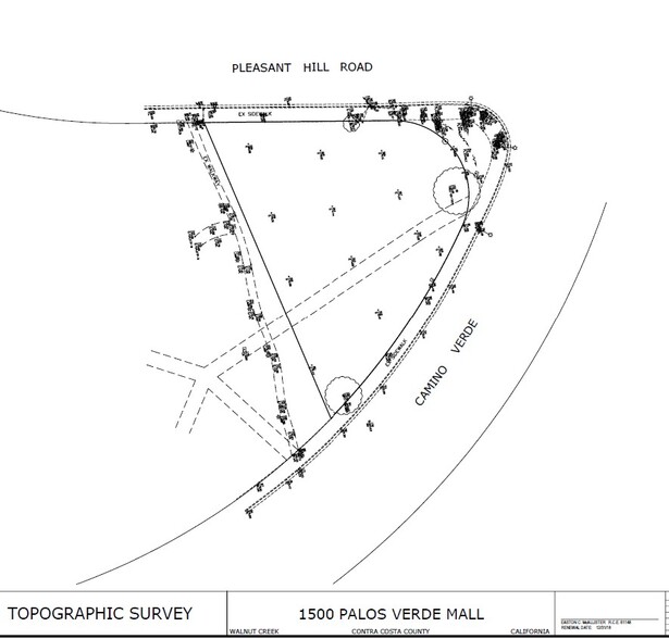 1500 Palos Verdes Mall, Walnut Creek, CA à louer - Plan de site – Image 2 sur 2