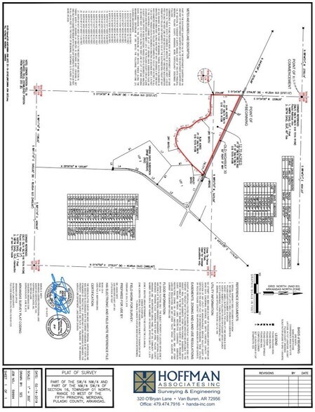 15798 Old Highway 30, Scott, AR à vendre - Plan cadastral – Image 1 sur 4