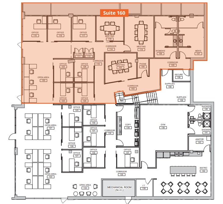 6224-6332 2 St SE, Calgary, AB à louer Plan d’étage– Image 1 sur 1