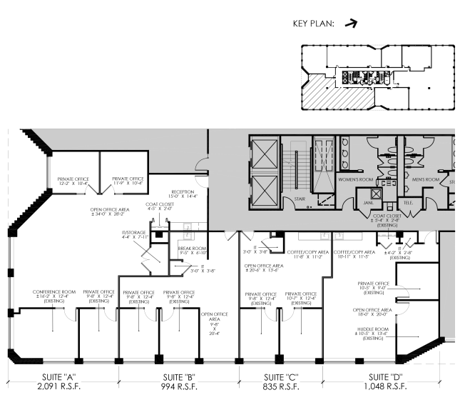 745 Mcclintock Dr, Burr Ridge, IL à louer Plan d’étage– Image 1 sur 1