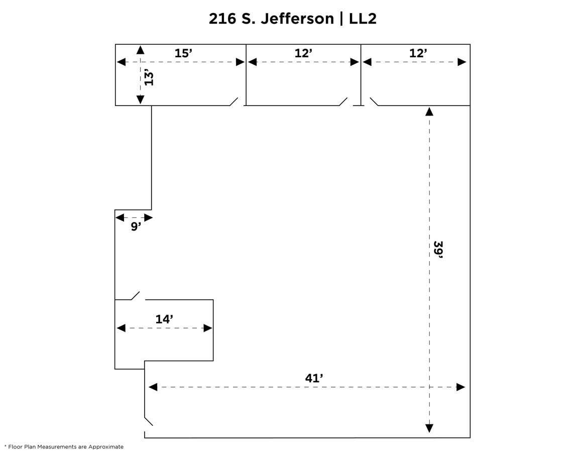 216 S Jefferson St, Chicago, IL 60661 - Lot LL2 -  - Plan d’étage - Image 1 of 5