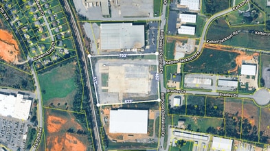 835 Bill Jones Industrial Dr, Springfield, TN - Vue aérienne vue de carte