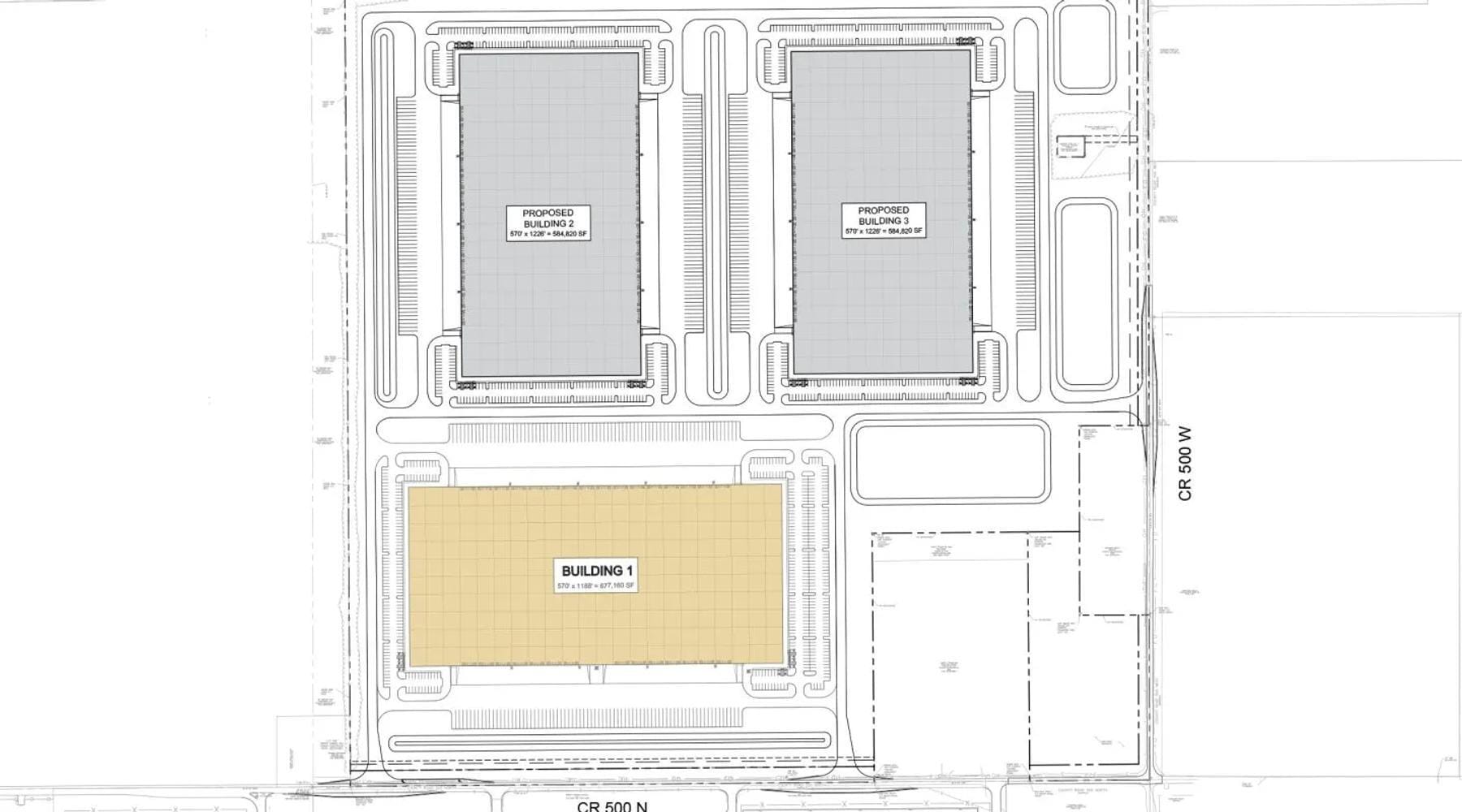 McCordsville, McCordsville, IN à louer Plan de site– Image 1 sur 4