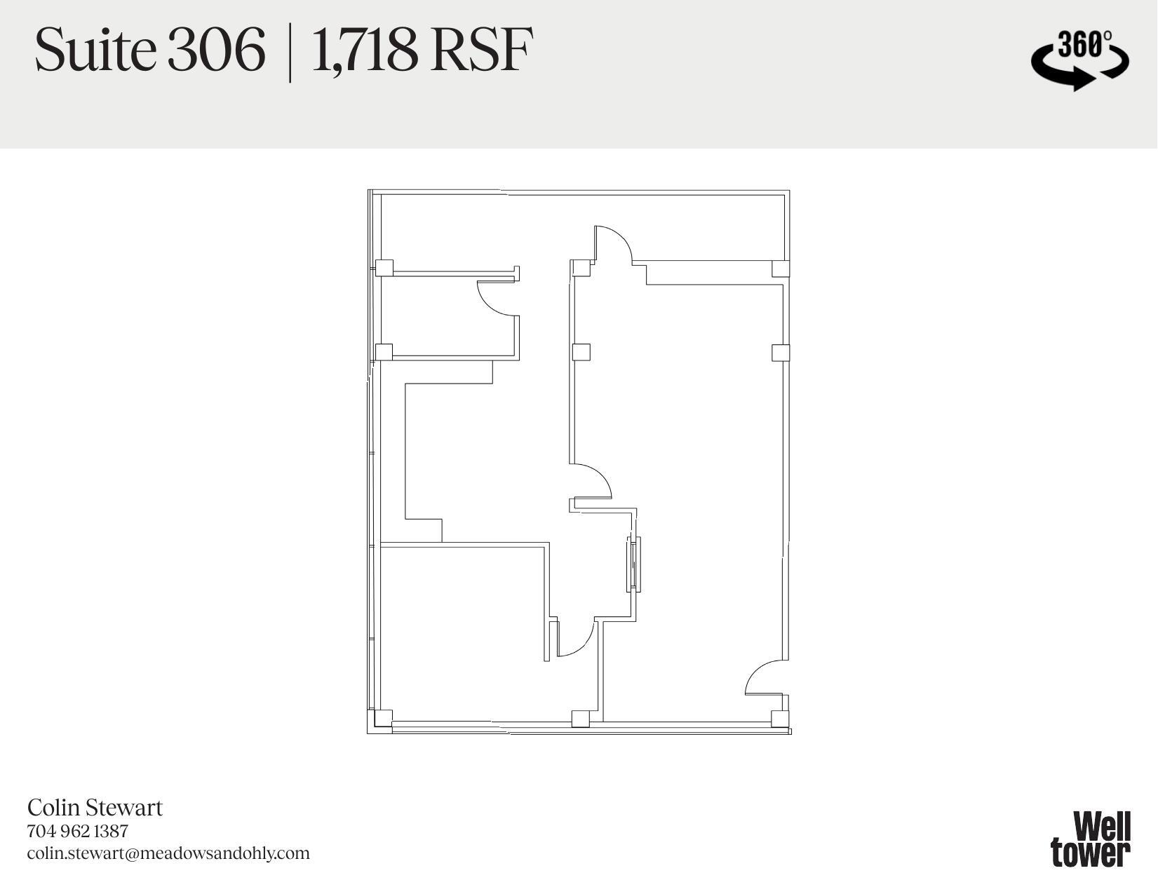 1718 E 4th St, Charlotte, NC à louer Plan d’étage– Image 1 sur 1