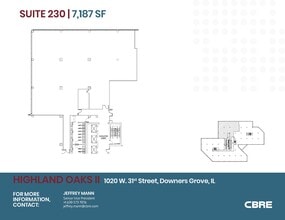 1020 W 31st St, Downers Grove, IL à vendre Plan d’étage– Image 1 sur 1