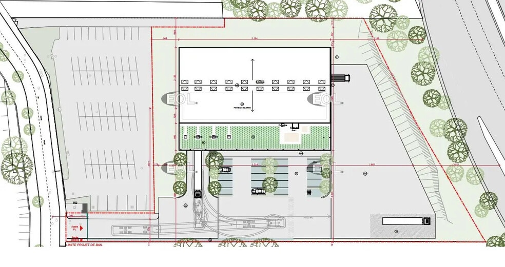 Local d’activités dans Chilly-Mazarin à louer - Plan de site – Image 2 sur 2