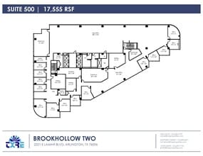 2301 E Lamar Blvd, Arlington, TX à louer Plan d’étage– Image 1 sur 1