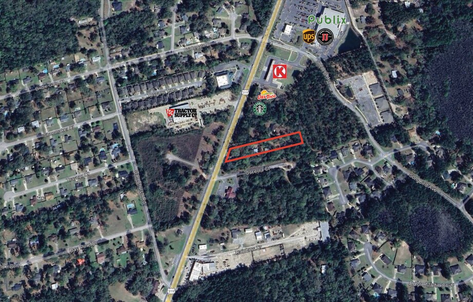 2427 Crawfordville Hwy, Crawfordville, FL à vendre - Photo principale – Image 1 sur 6