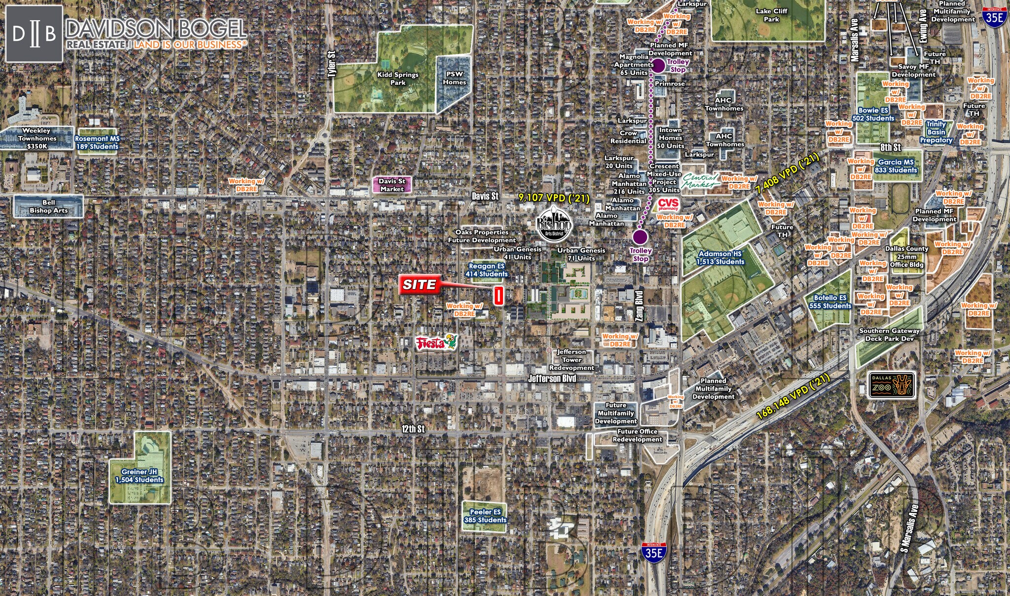 Dallas - 119, 125 N. Adams Ave. & 504 W. 9th St., Dallas, TX à vendre Photo principale– Image 1 sur 2