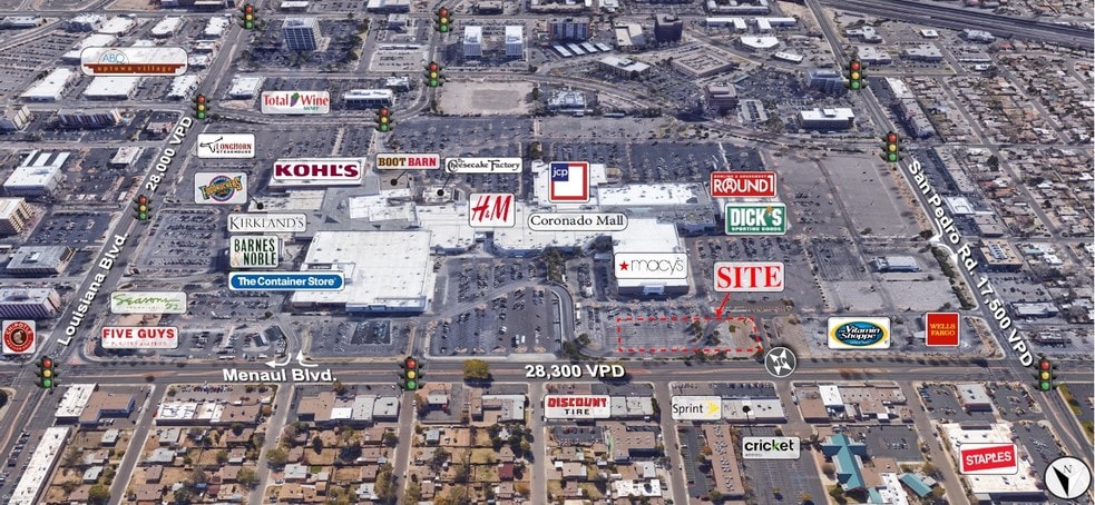 6600 Menaul Blvd NE, Albuquerque, NM à louer - Aérien – Image 3 sur 4