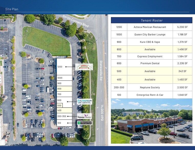 Statesville Rd, Charlotte, NC à louer - Plan de site – Image 3 sur 5