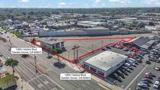 Plus de détails pour 13851-13861 Harbor Boulevard, Garden Grove, CA - Local commercial à louer