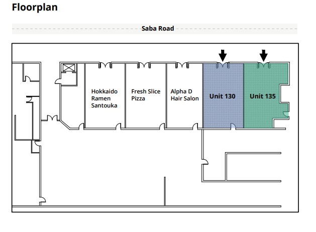 8010 Saba Rd, Richmond, BC à louer Plan d’étage– Image 1 sur 1