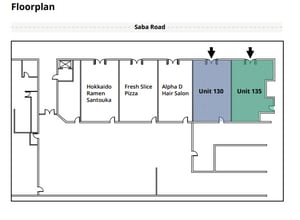 8010 Saba Rd, Richmond, BC à louer Plan d’étage– Image 1 sur 1