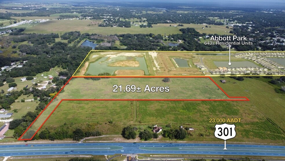 8528 Gall Blvd, Zephyrhills, FL à vendre - Aérien – Image 2 sur 2