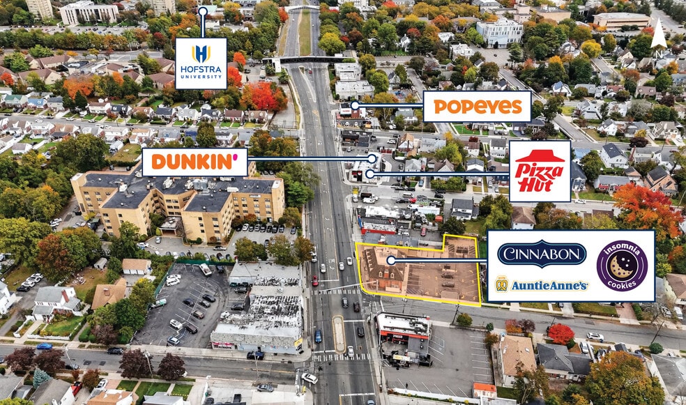 730 Fulton Ave, Hempstead, NY à vendre - Aérien – Image 1 sur 16